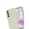 Newface Samsung Galaxy A56 Kılıf Viera Silikon - Krem