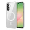 Newface Samsung Galaxy A57 5G Combo Sert Şeffaf Magsafe Kapak - Şeffaf