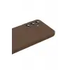 Newface Samsung Galaxy A57 5G First Silikon - Kahverengi