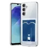 Newface Samsung Galaxy A57 5G Kart Şeffaf Silikon - Şeffaf
