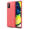 Newface Samsung Galaxy A71 Kılıf Auto Focus Kapak - Kırmızı