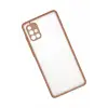Newface Samsung Galaxy A71 Kılıf Montreal Silikon Kapak - Pembe