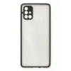 Newface Samsung Galaxy A71 Kılıf Montreal Silikon Kapak - Siyah
