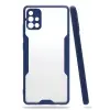 Newface Samsung Galaxy A71 Kılıf Platin Silikon - Lacivert
