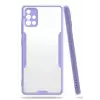 Newface Samsung Galaxy A71 Kılıf Platin Silikon - Lila