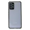 Newface Samsung Galaxy A72 Kılıf Miami Şeffaf Silikon - Siyah