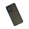Newface Samsung Galaxy A72 Kılıf Montreal Silikon Kapak - Lacivert