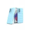 Newface Samsung Galaxy A73 5G Kılıf Optimum Silikon - Sky Blue