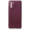 Newface Samsung Galaxy A91 / S10 Lite Kılıf First Silikon - Mürdüm