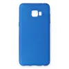 Newface Samsung Galaxy C7 Pro Kılıf First Silikon - Mavi
