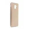Newface Samsung Galaxy J6 Kılıf First Silikon - Gold