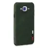 Newface Samsung Galaxy J7 Kılıf Loop Deri Silikon - Yeşil