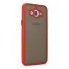 Newface Samsung Galaxy J7 Kılıf Montreal Silikon Kapak - Kırmızı