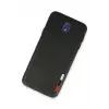 Newface Samsung Galaxy J7 Pro / J730 Kılıf Loop Deri Silikon - Siyah