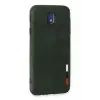 Newface Samsung Galaxy J7 Pro / J730 Kılıf Loop Deri Silikon - Yeşil
