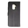 Newface Samsung Galaxy J8 Trend S Plus Kapaklı Kılıf - Siyah