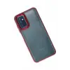 Newface Samsung Galaxy M13 Kılıf Dora Kapak - Kırmızı