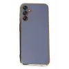 Newface Samsung Galaxy M14 5G Kılıf Volet Silikon - Mavi