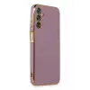 Newface Samsung Galaxy M14 5G Kılıf Volet Silikon - Mor