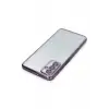 Newface Samsung Galaxy M23 Kılıf Razer Lensli Silikon - Mor