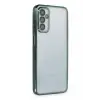 Newface Samsung Galaxy M23 Kılıf Razer Lensli Silikon - Yeşil