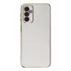 Newface Samsung Galaxy M23 Kılıf Volet Silikon - Beyaz