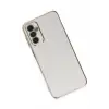 Newface Samsung Galaxy M23 Kılıf Volet Silikon - Beyaz