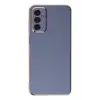Newface Samsung Galaxy M23 Kılıf Volet Silikon - Mavi