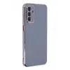 Newface Samsung Galaxy M23 Kılıf Volet Silikon - Mavi