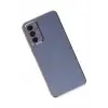 Newface Samsung Galaxy M23 Kılıf Volet Silikon - Mavi