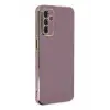 Newface Samsung Galaxy M23 Kılıf Volet Silikon - Mor