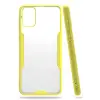 Newface Samsung Galaxy M31 Kılıf Platin Silikon - Sarı