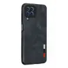 Newface Samsung Galaxy M33 Kılıf Loop Deri Silikon - Lacivert