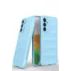 Newface Samsung Galaxy M34 5G Kılıf Optimum Silikon - Sky Blue