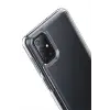 Newface Samsung Galaxy M51 Kılıf Lüx Şeffaf Silikon
