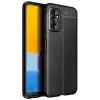 Newface Samsung Galaxy M52 5G Kılıf Auto Focus Kapak - Siyah