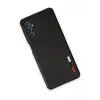 Newface Samsung Galaxy M52 5G Kılıf Loop Deri Silikon - Siyah