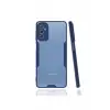 Newface Samsung Galaxy M52 5G Kılıf Platin Silikon - Lacivert