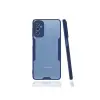 Newface Samsung Galaxy M52 5G Kılıf Platin Silikon - Lacivert
