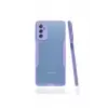 Newface Samsung Galaxy M52 5G Kılıf Platin Silikon - Lila