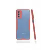 Newface Samsung Galaxy M52 5G Kılıf Platin Silikon - Pembe