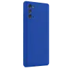 Newface Samsung Galaxy Note 20 Kılıf First Silikon - Mavi