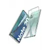 Newface Samsung Galaxy Note 20 Kılıf Lüx Şeffaf Silikon