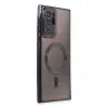 Newface Samsung Galaxy Note 20 Ultra Kılıf Kross Magneticsafe Kapak - Mor