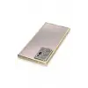 Newface Samsung Galaxy Note 20 Ultra Kılıf Razer Lensli Silikon - Gold