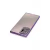 Newface Samsung Galaxy Note 20 Ultra Kılıf Razer Lensli Silikon - Mor
