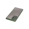 Newface Samsung Galaxy Note 20 Ultra Kılıf Razer Lensli Silikon - Yeşil