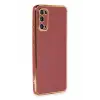 Newface Samsung Galaxy S20 Kılıf Volet Silikon - Kırmızı