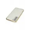 Newface Samsung Galaxy S21 FE Kılıf Razer Lensli Silikon - Gold