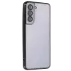 Newface Samsung Galaxy S21 FE Kılıf Razer Lensli Silikon - Siyah